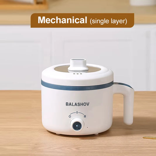 1.7L Electric Rice Cooker Single Double Layer 220V Multi Cooker Non-Stick Smart Mechanical Multicooker Steamed Rice Pot for Home