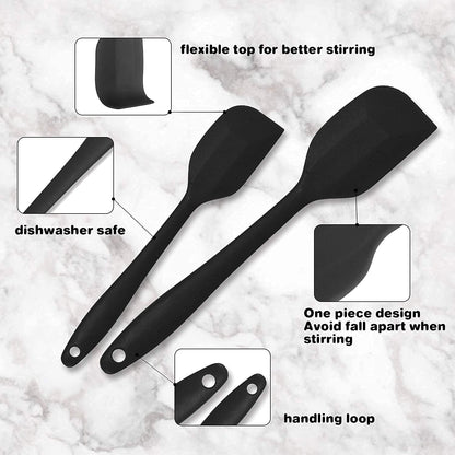 Veica,Kithcen Utensil Set 42 Cooking Utensils Set Nylon and Stainless Steel Utensils Set Kitchen Tool Set,Baking Set Kitchen Set Spatula Set Kitchen Gadgets Kitchen Tools Kitchen Accessories Black