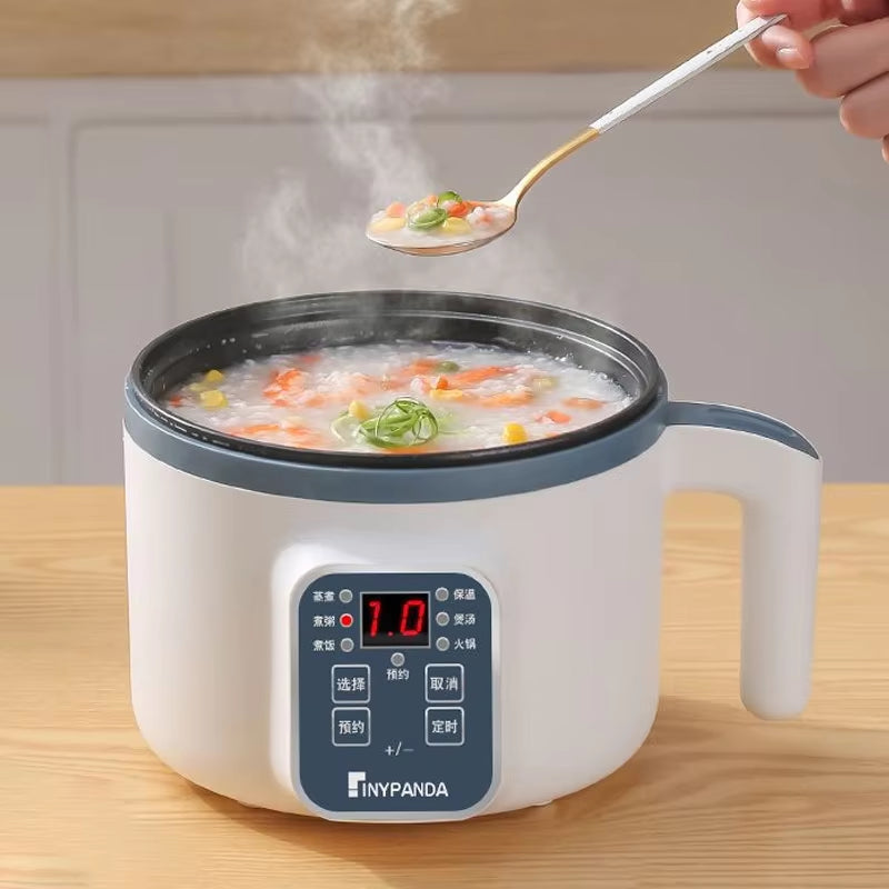 1.7L Electric Rice Cooker Single Double Layer 220V Multi Cooker Non-Stick Smart Mechanical Multicooker Steamed Rice Pot for Home